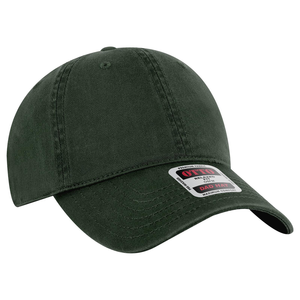 OTTO CAP 6 Panel Low Profile Dad Hat-AKD Ink