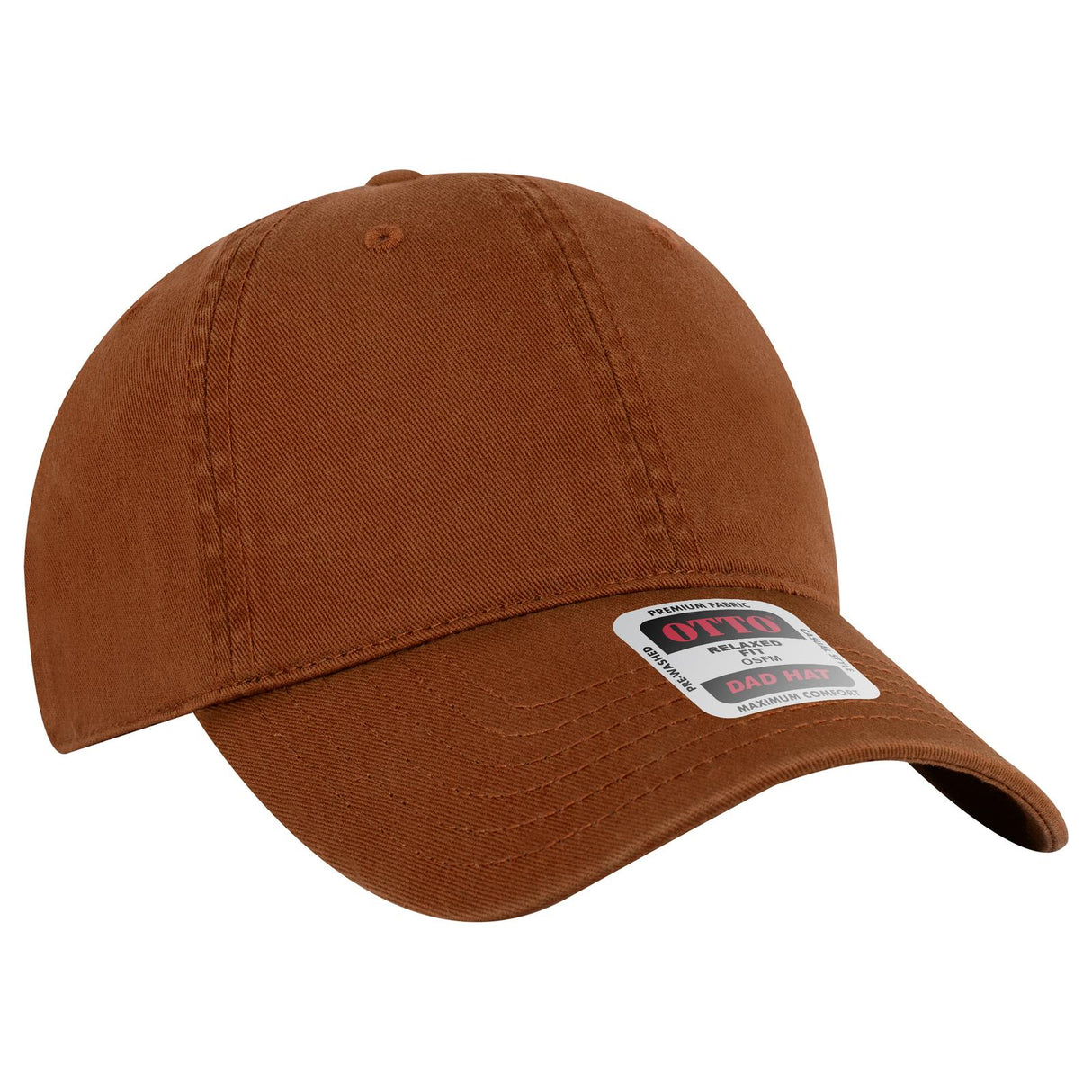 OTTO CAP 6 Panel Low Profile Dad Hat-AKD Ink