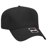 OTTO CAP 5 Panel Mid Profile Baseball Cap-AKD Ink