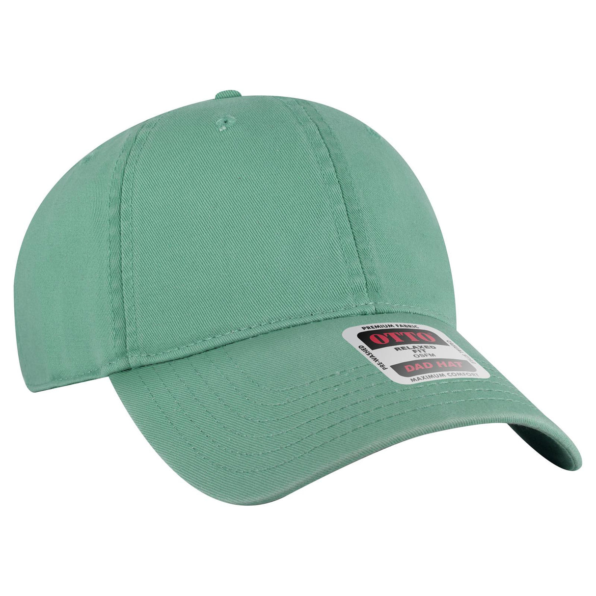 OTTO CAP 6 Panel Low Profile Dad Hat-AKD Ink