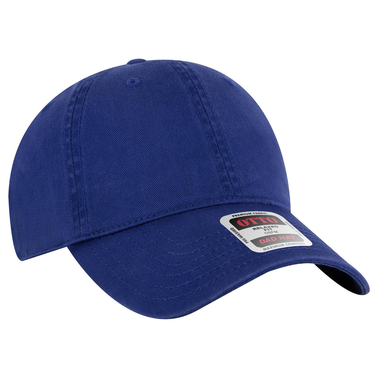 OTTO CAP 6 Panel Low Profile Dad Hat-AKD Ink