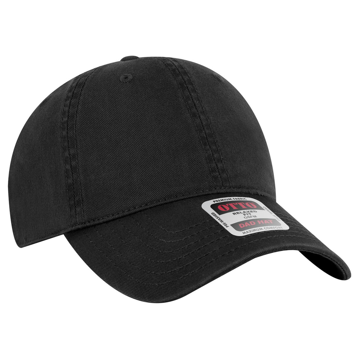 OTTO CAP 6 Panel Low Profile Dad Hat-AKD Ink