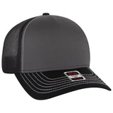 OTTO CAP 5 Panel Low Profile Mesh Back Trucker Hat-AKD Ink