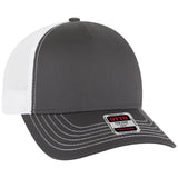OTTO CAP 5 Panel Low Profile Mesh Back Trucker Hat-AKD Ink