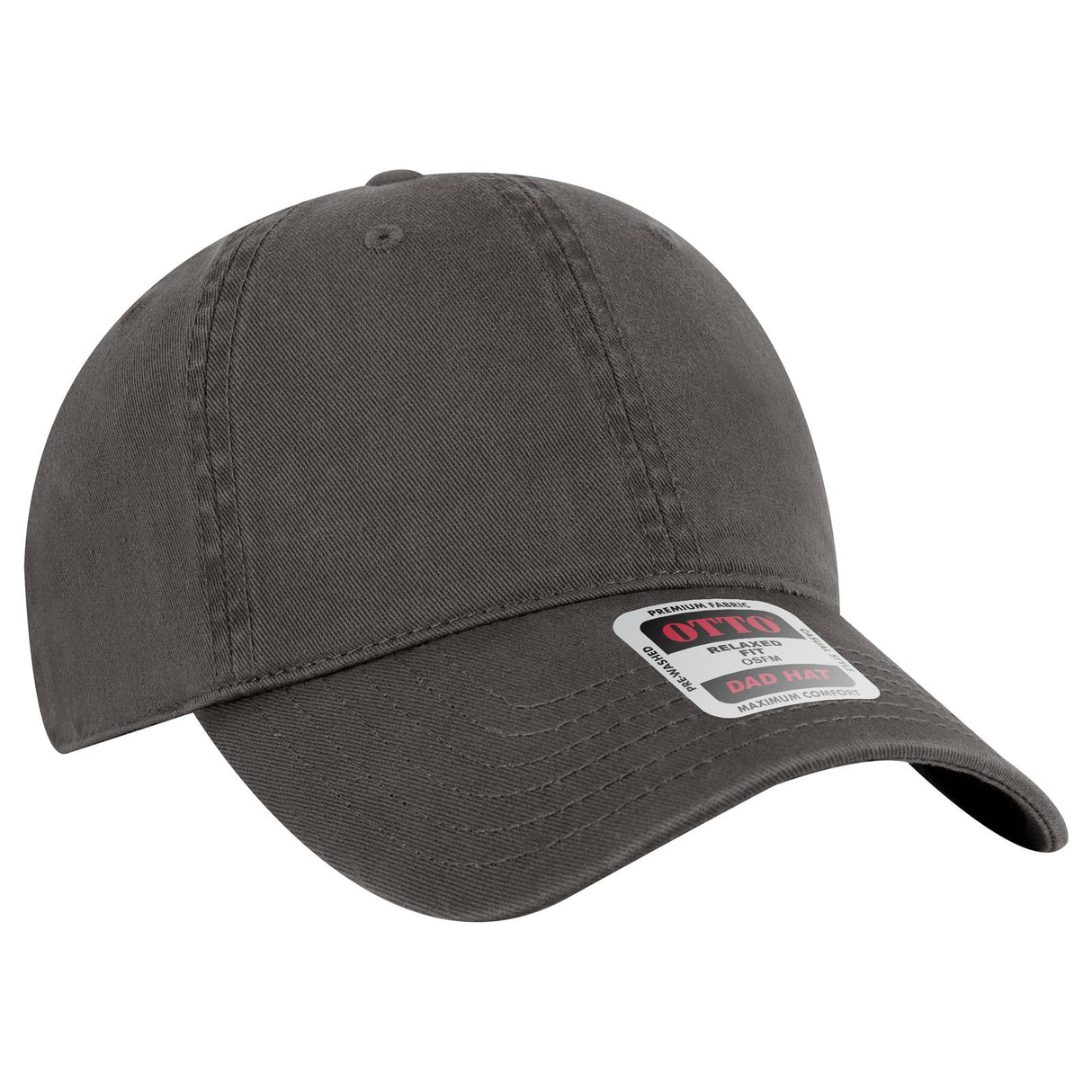 OTTO CAP 6 Panel Low Profile Dad Hat-AKD Ink