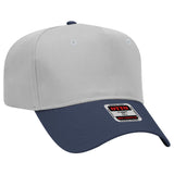 OTTO CAP 5 Panel Mid Profile Baseball Cap-AKD Ink