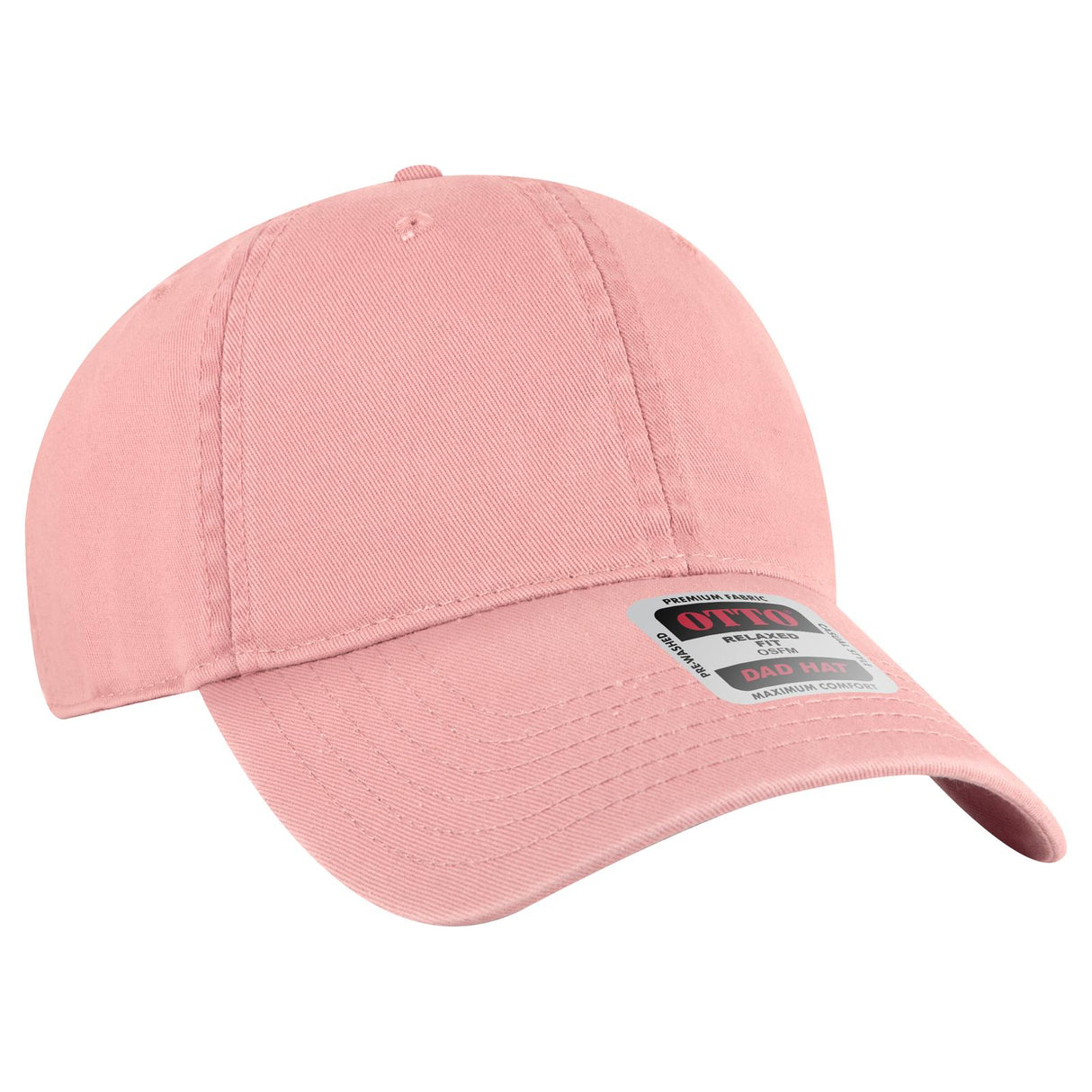 OTTO CAP 6 Panel Low Profile Dad Hat-AKD Ink