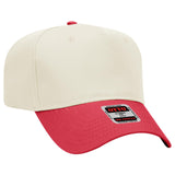 OTTO CAP 5 Panel Mid Profile Baseball Cap-AKD Ink