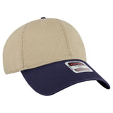 OTTO CAP 6 Panel Low Profile Dad Hat-AKD Ink