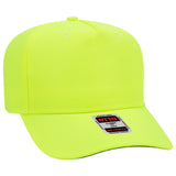 OTTO CAP 5 Panel Mid Profile Baseball Cap-AKD Ink