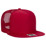 OTTO CAP "OTTO SNAP" 5 Panel High Crown Mesh Back Trucker Snapback Hat-AKD Ink