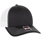 OTTO CAP 5 Panel Low Profile Mesh Back Trucker Hat-AKD Ink