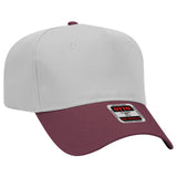 OTTO CAP 5 Panel Mid Profile Baseball Cap-AKD Ink