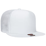 OTTO CAP "OTTO SNAP" 5 Panel High Crown Mesh Back Trucker Snapback Hat-AKD Ink