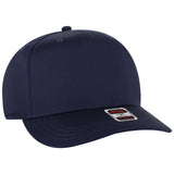 OTTO CAP 5 Panel Mid Profile Baseball Cap-AKD Ink