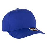 OTTO CAP 5 Panel Mid Profile Baseball Cap-AKD Ink