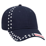 OTTO CAP 6 Panel Low Profile Baseball Cap-AKD Ink