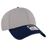 OTTO CAP 6 Panel Low Profile Dad Hat-AKD Ink