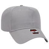 OTTO CAP 5 Panel Mid Profile Baseball Cap-AKD Ink