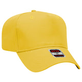 OTTO CAP 5 Panel Mid Profile Baseball Cap-AKD Ink