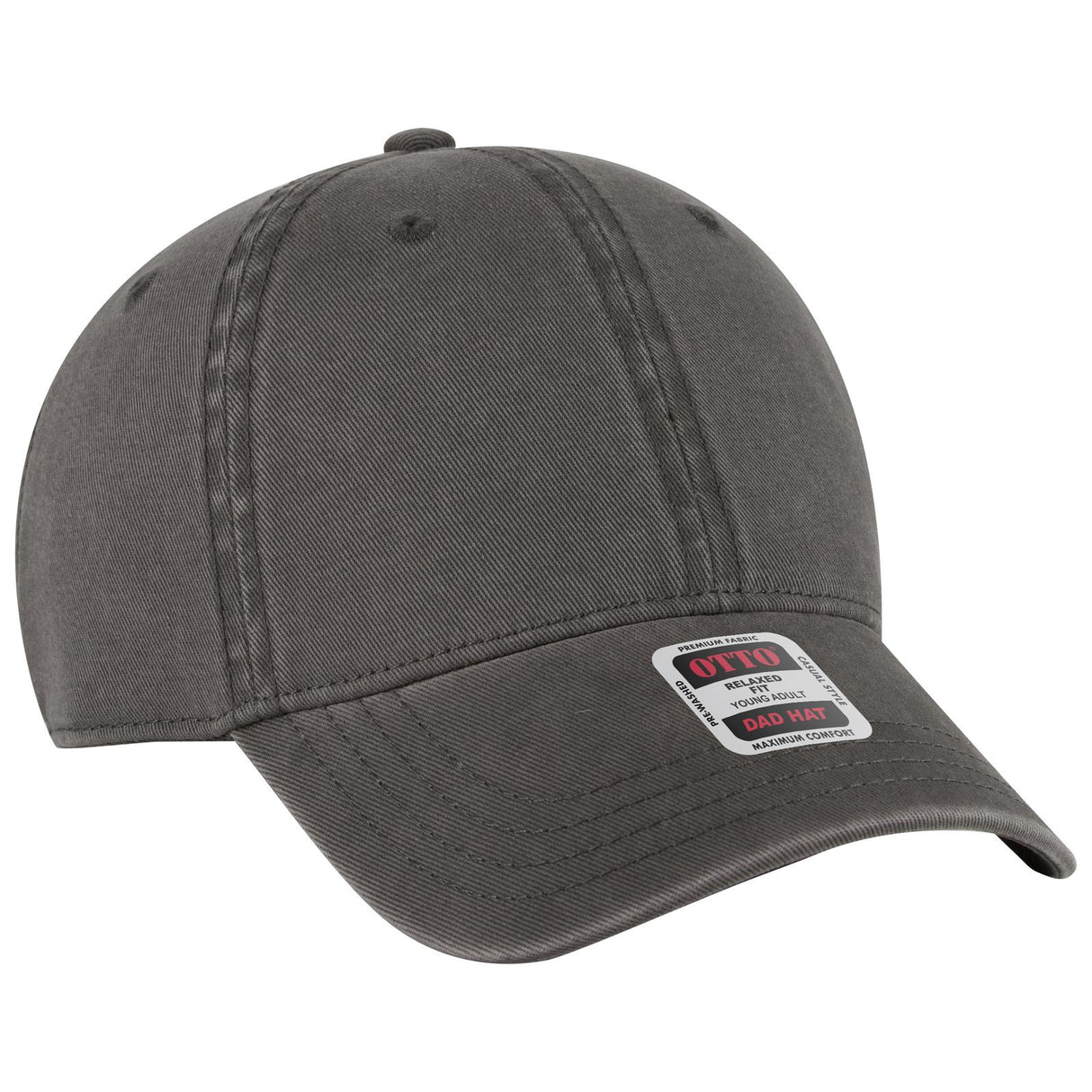 OTTO CAP 6 Panel Low Profile Dad Hat-AKD Ink