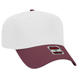 OTTO CAP 5 Panel Mid Profile Baseball Cap-AKD Ink