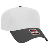 OTTO CAP 5 Panel Mid Profile Baseball Cap-AKD Ink