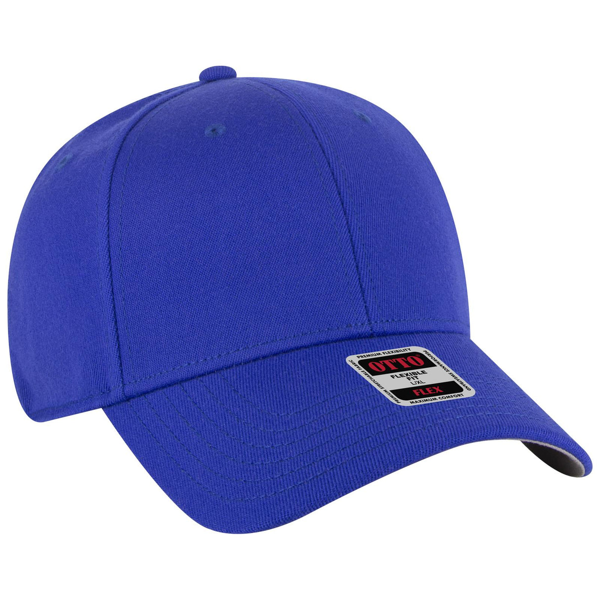 OTTO CAP "OTTO FLEX" Fitted 6 Panel Low Profile Baseball Cap-AKD Ink