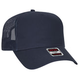OTTO CAP 5 Panel Low Profile Mesh Back Trucker Hat-AKD Ink
