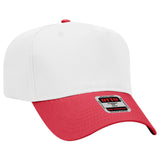 OTTO CAP 5 Panel Mid Profile Baseball Cap-AKD Ink