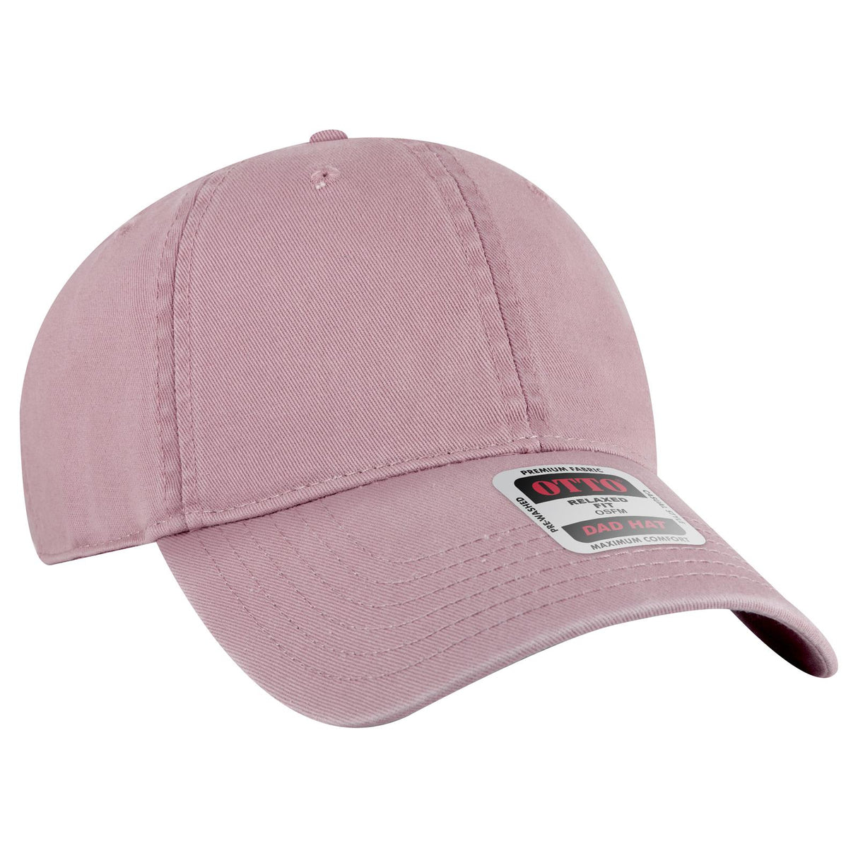 OTTO CAP 6 Panel Low Profile Dad Hat-AKD Ink