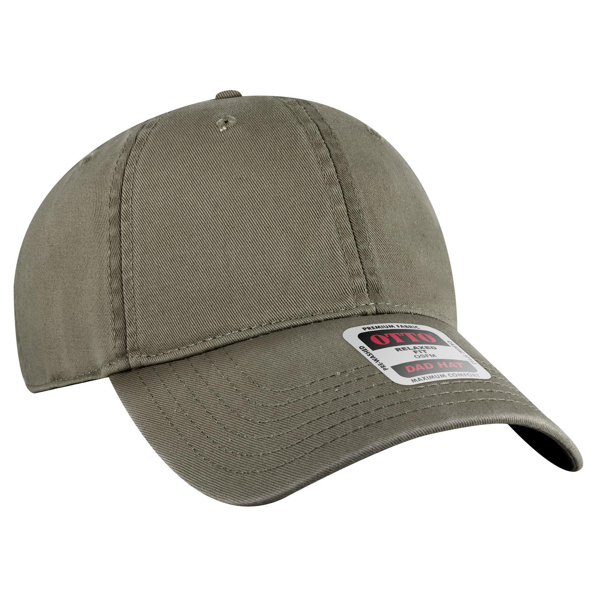 OTTO CAP 6 Panel Low Profile Dad Hat-AKD Ink
