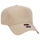OTTO CAP 5 Panel Mid Profile Baseball Cap-AKD Ink