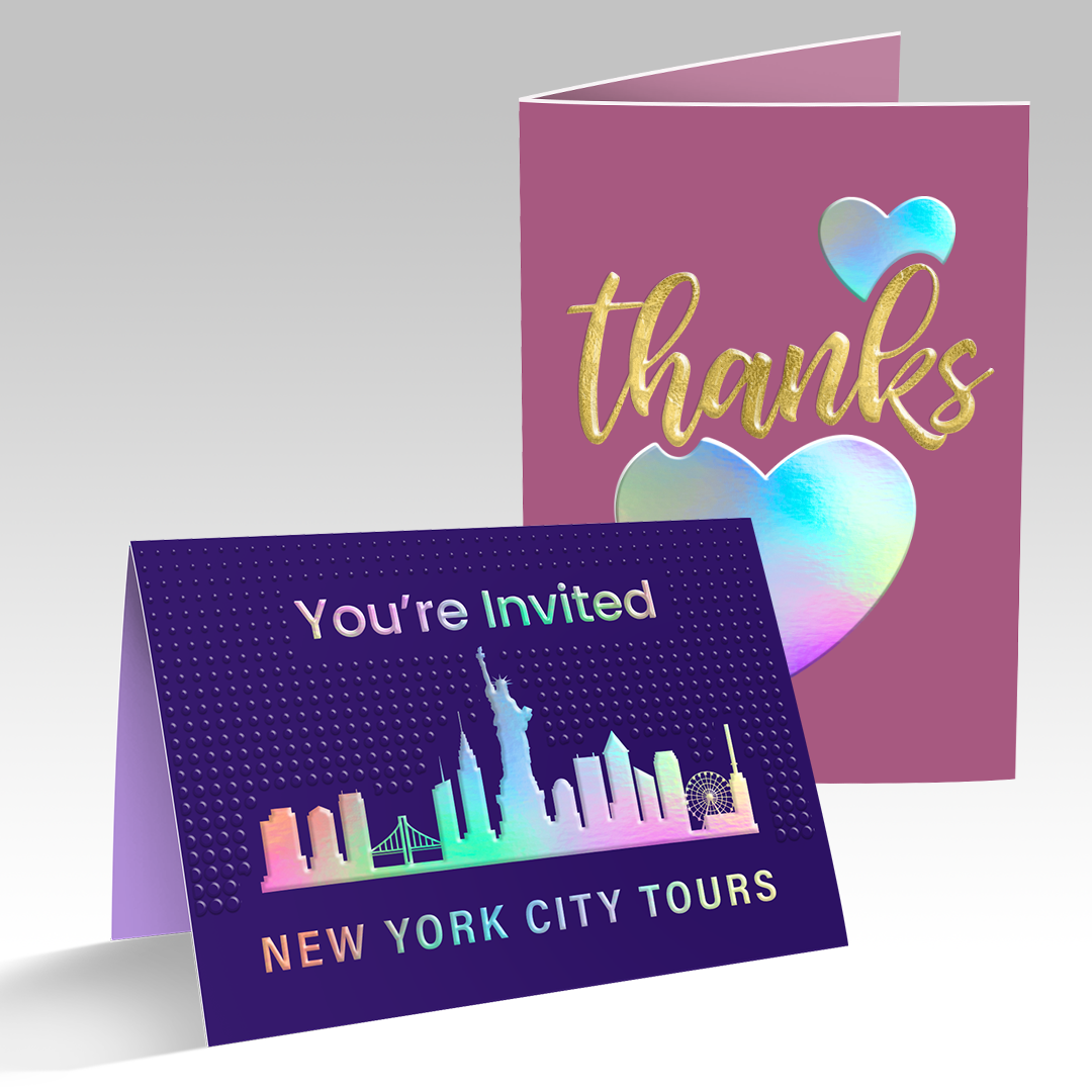 Dual Raised Greeting Cards – AKD Ink