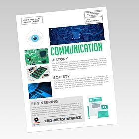 EDDM Sell Sheets - Print Only printed by AKD Ink
