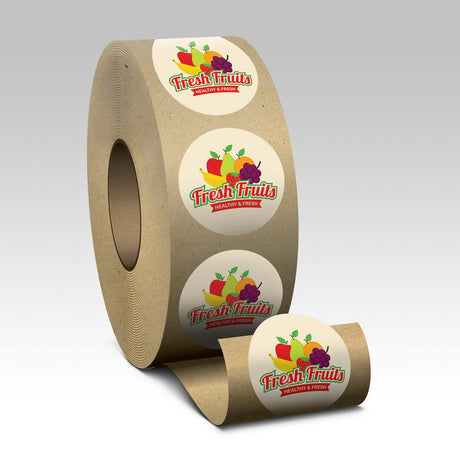 Eggshell Felt Roll Labels product image