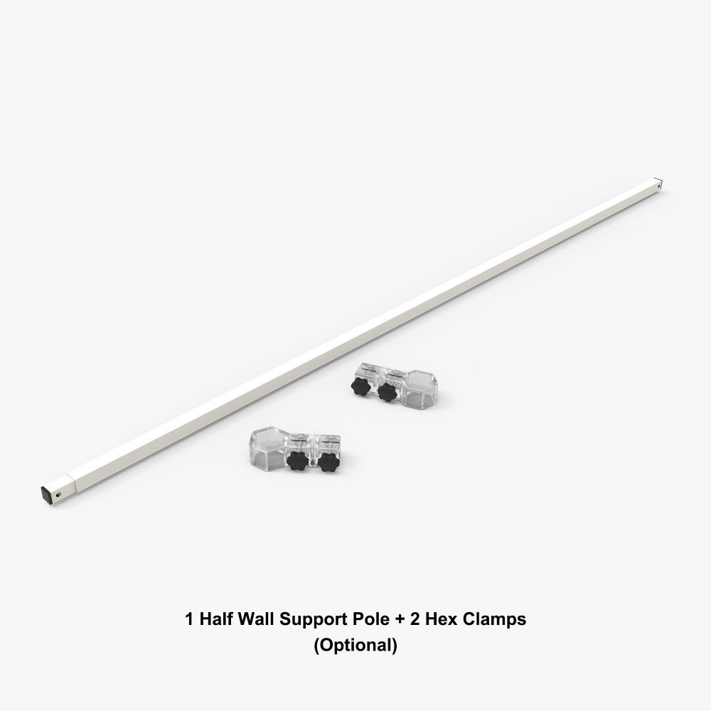 Event Tent Half Wall Hardware