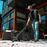 Jackery Solar Generator 2000 V2 portable power station with multiple outlets and digital display for backup energy.