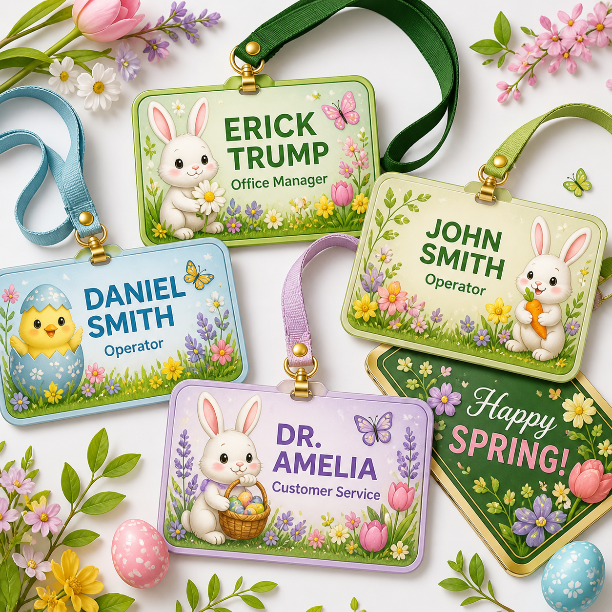 Name tags and badges