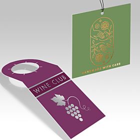 Foil Worx Hang Tags printed by AKD Ink