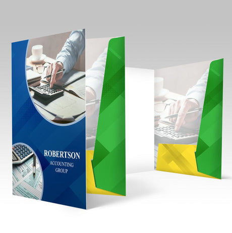 Glue Less 9x12 Presentation Folder – AKD Ink