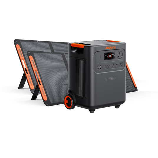 Jackery Solar Generator HomePower 3600 Plus with multiple ports and large battery capacity for clean energy backup