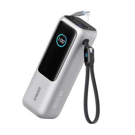 Anker Laptop Power Bank (25K, 165W, Built-In and Retractable Cables) - AKD Ink