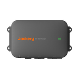 Image of a Jackery DC-DC Alternator Charger, a compact device used for efficient power conversion in automotive applications.