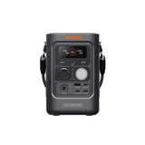 Jackery Explorer 300D portable power station with multiple outlets and compact design for outdoor and emergency use