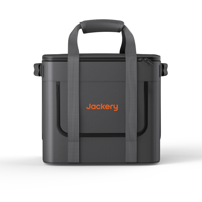 Jackery Extreme Guard carrying bag for handbags, black protective case with handle, designed for secure transport of Jackery products