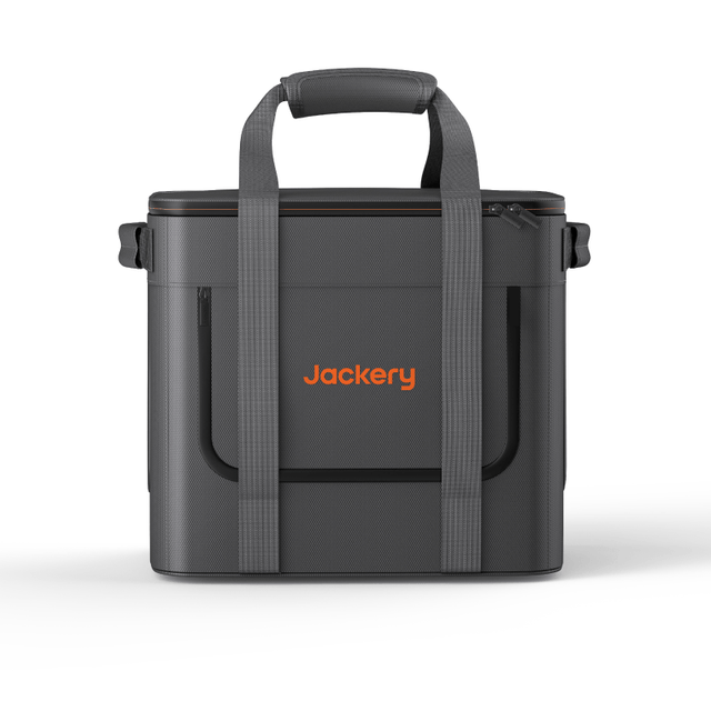 Jackery Extreme Guard carrying bag for handbags, black protective case with handle, designed for secure transport of Jackery products