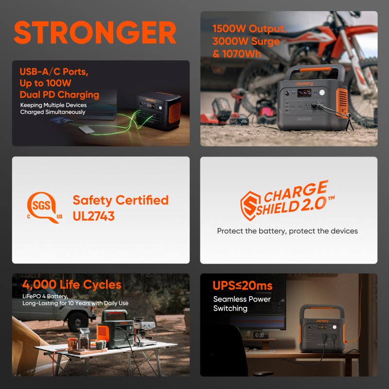 Jackery Solar Generator  1000 v2