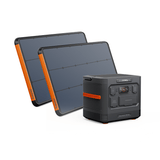 Jackery Solar Generator 1500 Ultra with multiple ports and digital display, portable power station for outdoor and emergency use.