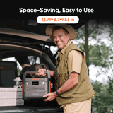 Jackery Solar Generator 1500 v2 with multiple power outlets and solar panel input, portable outdoor power station.